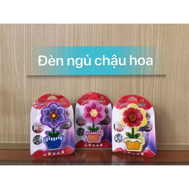 Đèn ngủ Chậu Hoa cute – Ánh sáng êm dịu, thiết kế đáng yêu, chỉ 17.000₫ 2 Đèn ngủ Chậu Hoa cute – Ánh sáng êm dịu, thiết kế đáng yêu, chỉ 17.000₫ 2