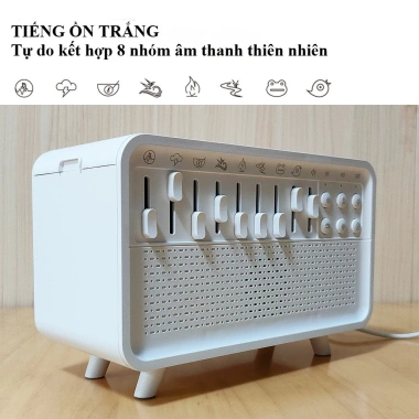 Đèn ngủ khuếch tán tinh dầu 200ml - Độ ẩm, 8 âm thanh, ngủ ngon, giá 720.000₫ 3