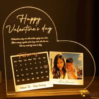 Đèn ngủ trái tim in ảnh theo yêu cầu - Quà tặng Valentine 8-3 cho người yêu, vợ, giá ưu đãi 189k 6 Đèn ngủ trái tim in ảnh theo yêu cầu - Quà tặng Valentine 8-3 cho người yêu, vợ, giá ưu đãi 189k 6