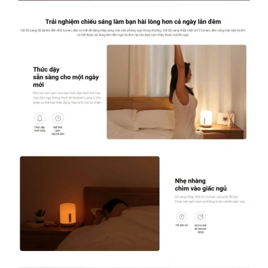 Đèn Ngủ Xiaomi Mi Beside Lamp 2 Chính Hãng, Bảo Hành 12 Tháng, Giá Ưu Đãi 1.000.000 VND 4 Đèn Ngủ Xiaomi Mi Beside Lamp 2 Chính Hãng, Bảo Hành 12 Tháng, Giá Ưu Đãi 1.000.000 VND 4