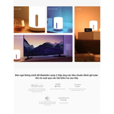 Đèn Ngủ Xiaomi Mi Beside Lamp 2 Chính Hãng, Bảo Hành 12 Tháng, Giá Ưu Đãi 1.000.000 VND 9 Đèn Ngủ Xiaomi Mi Beside Lamp 2 Chính Hãng, Bảo Hành 12 Tháng, Giá Ưu Đãi 1.000.000 VND 9