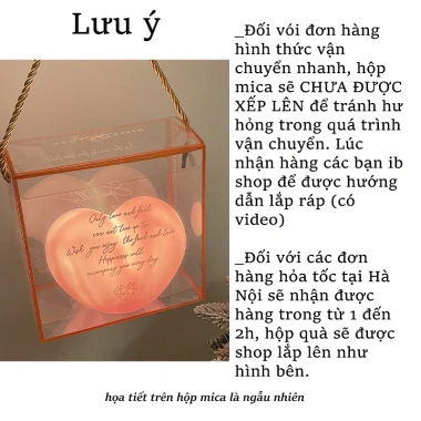 Đèn ngủ xinh xắn, quà tặng dễ thương cho bạn gái, trẻ em - sinh nhật, trung thu, 20/10, 8/3 Valentine, giảm còn 70k 2
