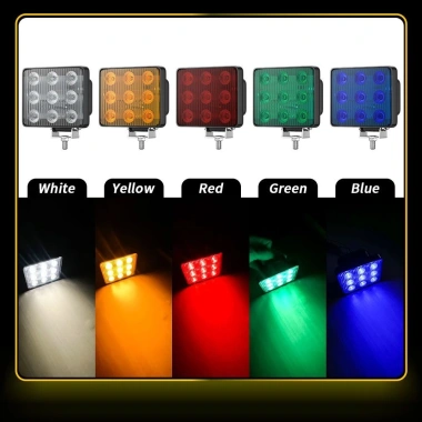 Đèn Nhấp Nháy 9LED Đa Năng cho Xe Máy và Xe Bán Tải, Chống Nước, Đèn Cảnh Báo 12-24V