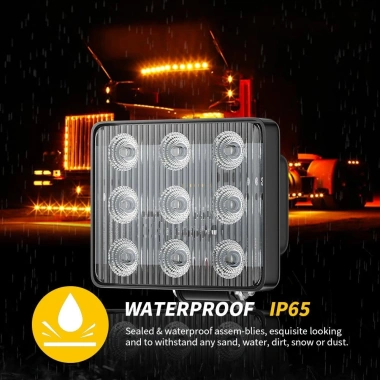 Đèn Nhấp Nháy 9LED Đa Năng cho Xe Máy và Xe Bán Tải, Chống Nước, Đèn Cảnh Báo 12-24V 6 Đèn Nhấp Nháy 9LED Đa Năng cho Xe Máy và Xe Bán Tải, Chống Nước, Đèn Cảnh Báo 12-24V 6