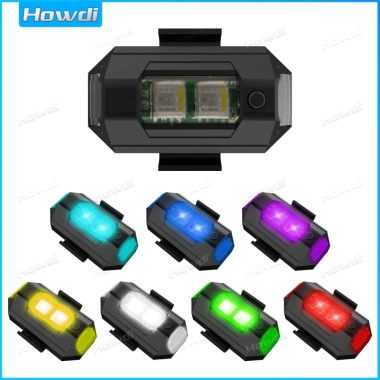 Đèn nhấp nháy cảnh báo an toàn gắn đuôi xe máy - sạc USB, giảm giá 17 chỉ 51.700 VND 8