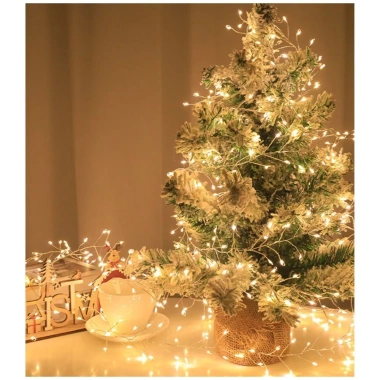 Đèn Nháy Dây Pháo Đồng LED 3m 100 Bóng USB - Trang trí Noel, Giá 148k