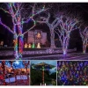 Đèn nháy kim cương 50M - Dây LED 240 bóng, chống nước, trang trí ngoài trời, dây 20m nhấp nháy loại 1, giá 40.571 VND 8