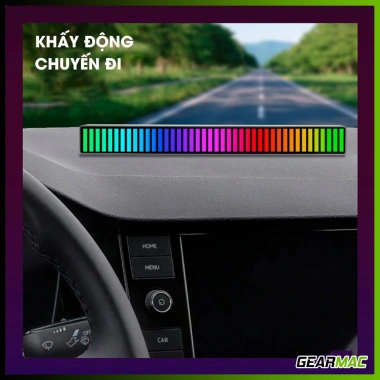Đèn nháy LED 40 hạt kim loại Gearmac cảm âm nhạy - Trang trí Tiktok, giá 139k 6
