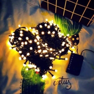 Đèn Nháy LED 40m Chống Nước - Trang Trí Nhà Cửa, Tiểu Cảnh, Giá Siêu Tiết Kiệm 38.948 VND 8