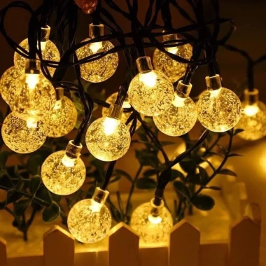 Đèn Nháy LED Bi Bọt 40 Bóng Sịn Phích Nối - Đèn Trang Trí Tết Giá Tiết Kiệm