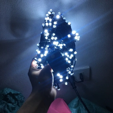 Đèn nháy LED chống nước siêu tốt - Trang trí Noel, lễ Tết, nhà cửa, giảm giá 35k 3