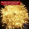 Đèn nháy LED dây 30-50m sáng, trang trí quán cafe, sân vườn, Noel, lễ tết, giá 184.500₫