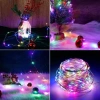 Đèn nháy LED Fairy 20m 200 bóng USB, điều khiển từ xa 8 chế độ, trang trí phòng ngủ