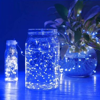 Đèn nháy LED Fairy 20m 200 bóng USB, điều khiển từ xa 8 chế độ, trang trí phòng ngủ 7