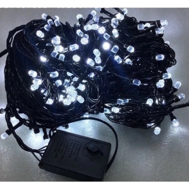 Đèn Nháy LED Kim Cương Vàng Trắng Đa Sắc 10-40m - Trang Trí Noel, Giáng Sinh, Lễ Tết, Cửa Hàng Coffee - 29.000₫