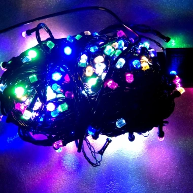 Đèn nháy lét chống nước - Đèn dây LED cuộn 20m 10m 6m, trang trí Noel Giáng sinh Tết, giảm giá 35.000