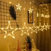Đèn Nháy Mành Hình Ngôi Sao 12 Sao - Trang Trí Noel Tết, Có Chân, Chỉ 35.000₫ 4