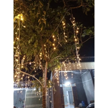 Đèn Nháy Mành Rủ 6m 30 Sợi - Led Cao Cấp, Ánh Sáng Rực Rỡ, Giá Chỉ 86.000đ 5