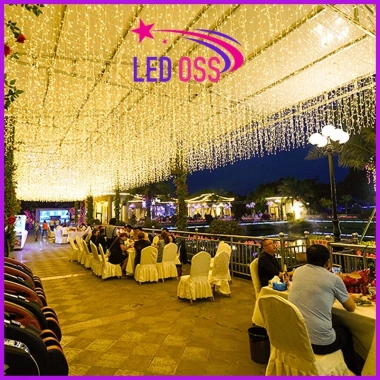 Đèn nháy mành thả rủ LED 6-16m - Đẹp, bền, giá chỉ 99.000₫ khuyến mãi