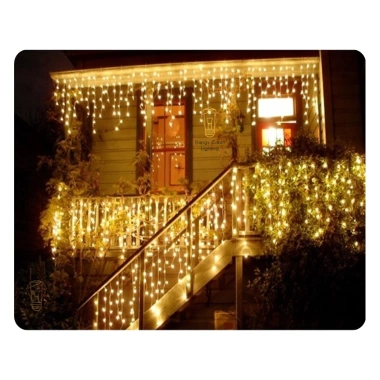 Đèn nháy thả rèm Energy Green Lighting DL456 8 chế độ 4,5m 19 dây đầu nối, giá 59.000₫ 7