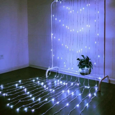 Đèn nháy trang trí mạnh mưa 3m x 2m - Giá sỉ 115k, giảm còn 92k - Độ sáng cao, tiết kiệm năng lượng 3