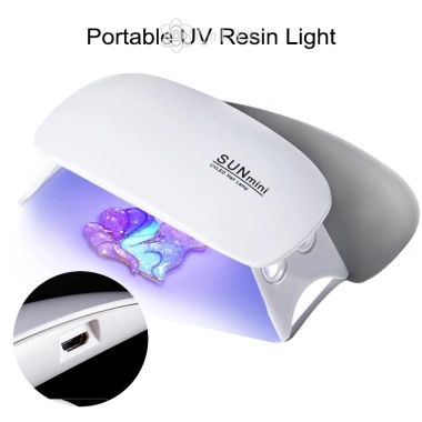 Đèn nhựa UV di động sạc USB – Giải pháp DIY đồ trang sức, giá chỉ 36.850₫