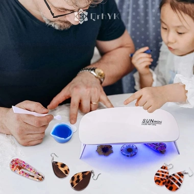 Đèn nhựa UV di động sạc USB – Giải pháp DIY đồ trang sức, giá chỉ 36.850₫ 4