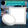 Đèn Ốp Nổi Trần Siêu Sáng 24W-6W Vuông Tròn Ánh Trắng Chính hãng - 68k
