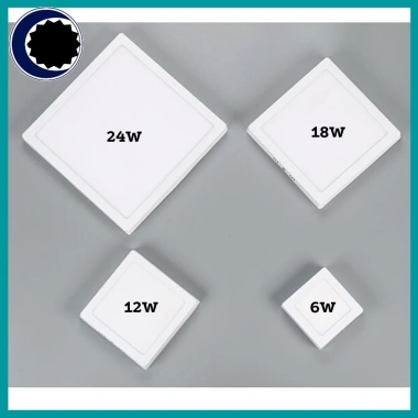 Đèn Ốp Nổi Trần Siêu Sáng 24W-6W Vuông Tròn Ánh Trắng Chính hãng - 68k