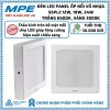 Đèn ốp trần vuông viền trắng SSPL2 12-24W 3.000-6.500K MPE - Giá ưu đãi 133.000VND
