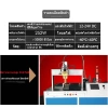 Đèn pha LED 300W 2 miếng 6.500K 12V-24V giá đỡ 8inch siêu sáng tiện dụng - 130.000₫ 6