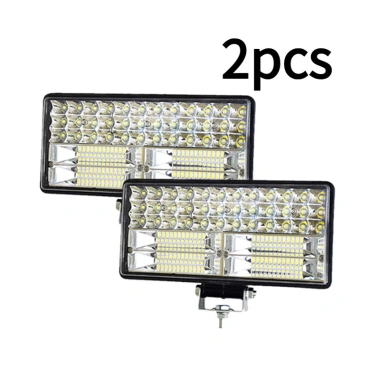 Đèn pha LED 300W 2 miếng 6.500K 12V-24V giá đỡ 8inch siêu sáng tiện dụng - 130.000₫ 8