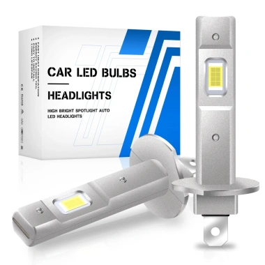 Đèn pha Led ô tô H1 Trắng 6.500K 60W 10.000LM DRL siêu sáng - Giá chỉ 253.000 VND