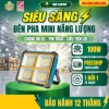 Đèn pha năng lượng mặt trời 100W LED, pin rời 7.200mAh, lưu 6‑8h, chỉ 244.000₫