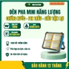 Đèn pha năng lượng mặt trời 100W LED, pin rời 7.200mAh, lưu 6‑8h, chỉ 244.000₫ 2