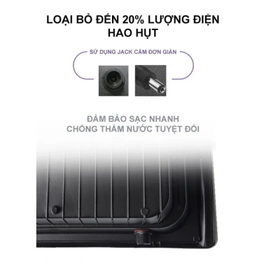 Đèn pha năng lượng mặt trời 300W - Độ sáng mạnh, tiết kiệm, giá ưu đãi 829.000₫ 2