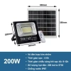 Đèn pha năng lượng mặt trời 40-1.000W - Công suất đa dạng, tiết kiệm điện, giá chỉ 379.000 VND 6
