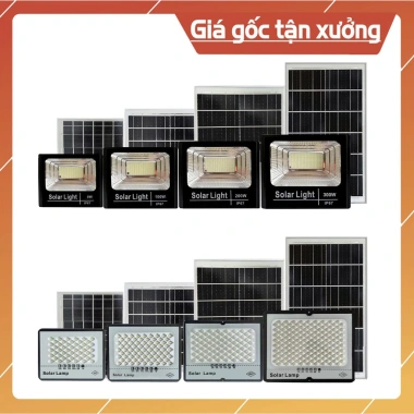Đèn Pha Năng Lượng Mặt Trời 40‑300W Chống Chói, IP67 – Giá chỉ 339.000₫