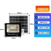 Đèn Pha Năng Lượng Mặt Trời 40‑300W Chống Chói, IP67 – Giá chỉ 339.000₫ 7