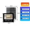 Đèn Pha Năng Lượng Mặt Trời 40‑300W Chống Chói, IP67 – Giá chỉ 339.000₫ 8