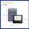 Đèn pha năng lượng mặt trời 60W JD-8.860L - Công suất mạnh, tiết kiệm, giảm giá 20% 2
