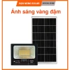 Đèn pha năng lượng mặt trời ánh sáng vàng 100W/200W Tiết kiệm, chiếu sáng mạnh, chỉ 899k 3