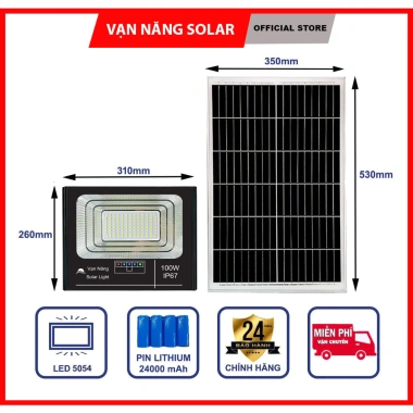 Đèn Pha Năng Lượng Mặt Trời Led 5.054 100‑500W – Tiết kiệm, Ánh Sáng Mạnh, Giá Ưu Đãi 829k 2 Đèn Pha Năng Lượng Mặt Trời Led 5.054 100‑500W – Tiết kiệm, Ánh Sáng Mạnh, Giá Ưu Đãi 829k 2