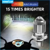 Đèn Pha Xe Máy 6.000K Hi-Lo Chùm LED H4/H6 Vàng Trắng - Giá Ưu Đãi 72.930₫