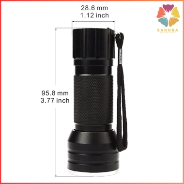 Đèn pin 21 LED UV cao cấp - Sấy khô Resin nhanh, hiệu quả, giá ưu đãi 45.863₫