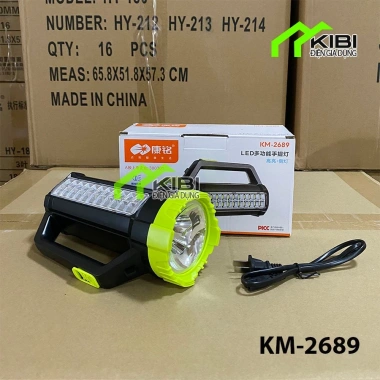 Đèn pin cầm tay siêu sáng 2 trong 1, chất lượng cao KM 2.626-2.689, giảm giá 127k
