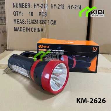 Đèn pin cầm tay siêu sáng 2 trong 1, chất lượng cao KM 2.626-2.689, giảm giá 127k