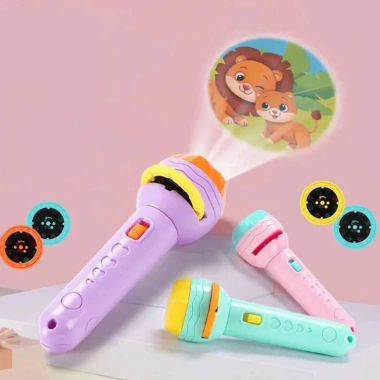 Đèn pin chiếu hình cho bé 80 hình mới - Sáng hơn, sắc nét, chỉ 29.000₫