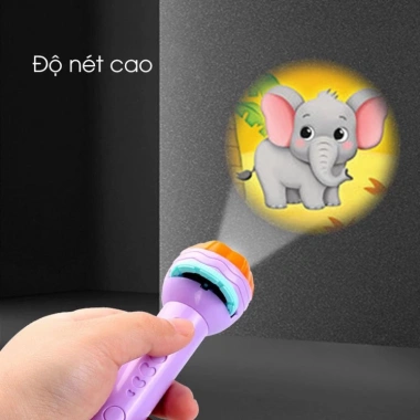 Đèn pin chiếu hình cho bé 80 hình mới - Sáng hơn, sắc nét, chỉ 29.000₫ 5 Đèn pin chiếu hình cho bé 80 hình mới - Sáng hơn, sắc nét, chỉ 29.000₫ 5