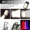 Đèn Pin COB Mini Siêu Sáng 598/599 – Móc Khóa Đa Năng, Nam Châm, Chống Nước, Pin Sạc USB 6